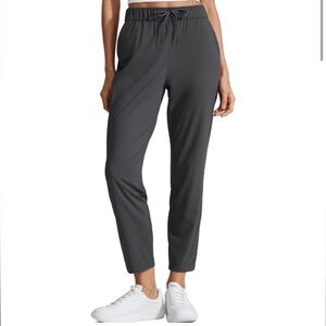 🎁Like New Women's  CRZ YOGA Gray Pants #0857- Large (12)